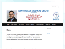 Tablet Screenshot of nemedgroup.com